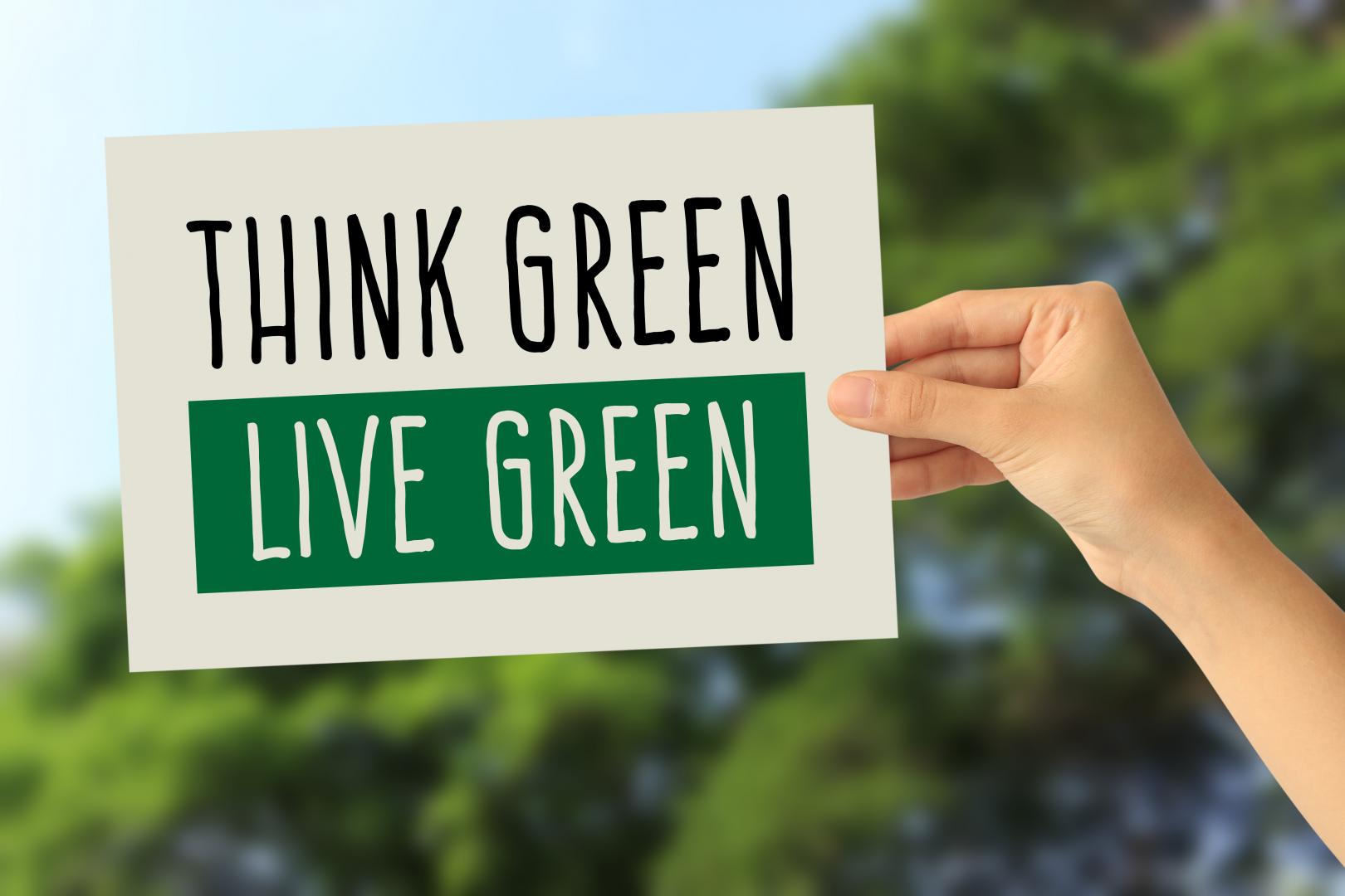 think green